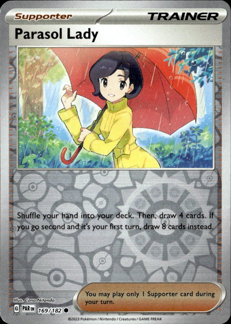 2023 Pokemon Scarlet And Violet Parasol Lady graded slab