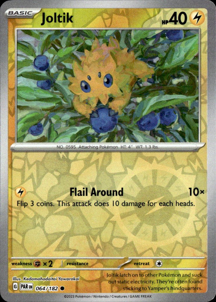 2023 Pokemon Scarlet And Violet Joltik graded slab