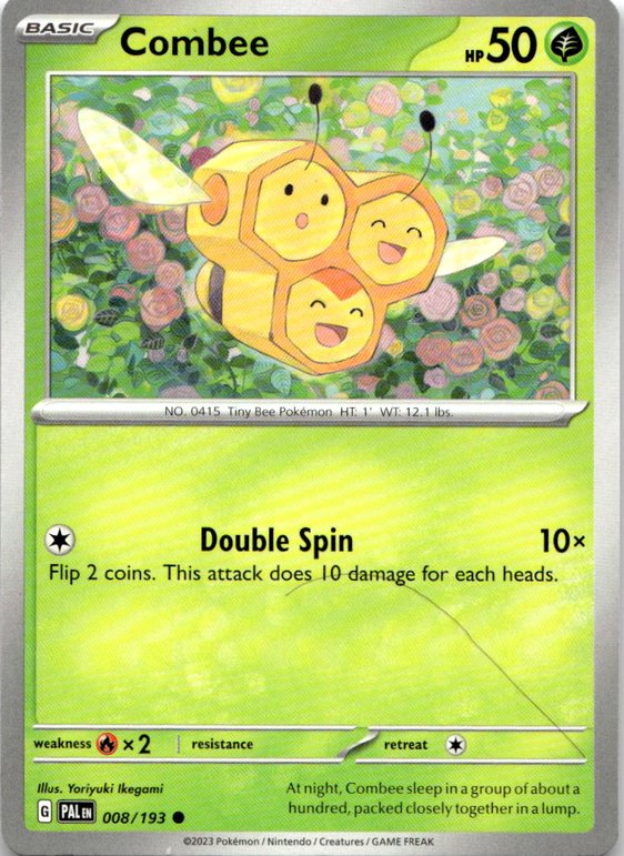2023 Pokemon Scarlet And Violet Combee graded slab