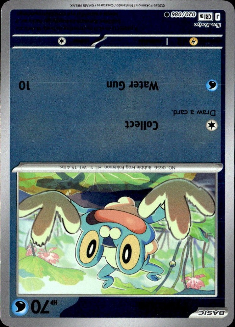 2026 Pokemon Mega Evolution Froakie graded slab