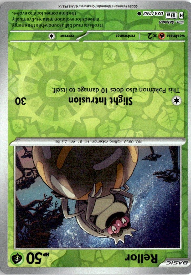 2024 Pokemon Scarlet And Violet Rellor graded slab