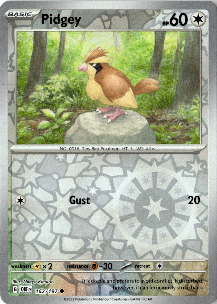 2023 Pokemon Scarlet And Violet Pidgey graded slab