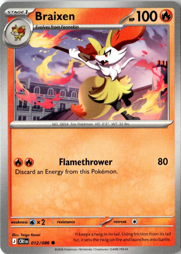 Braixen graded slab