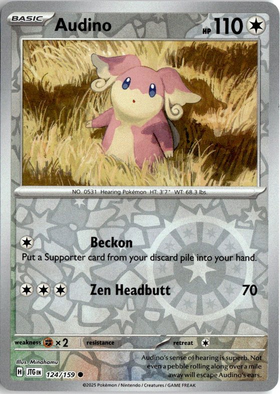Audino graded slab