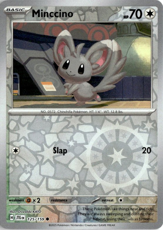 2025 Pokemon Scarlet And Violet Minccino graded slab