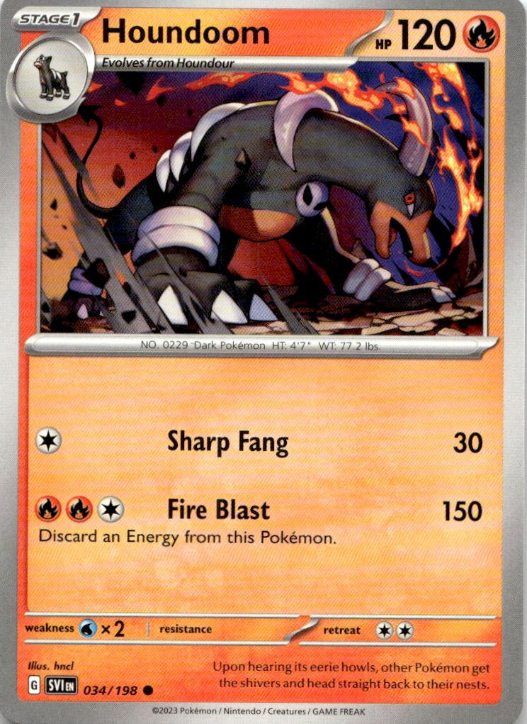 Houndoom graded slab
