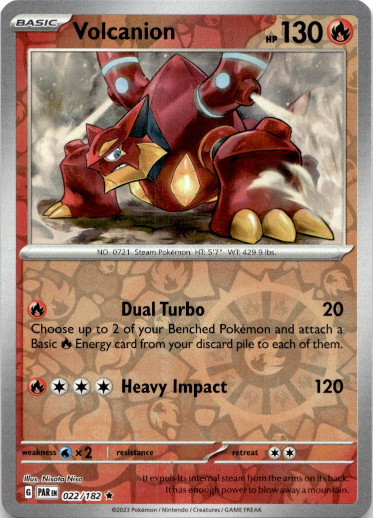 2023 Pokemon Scarlet And Violet Volcanion graded slab