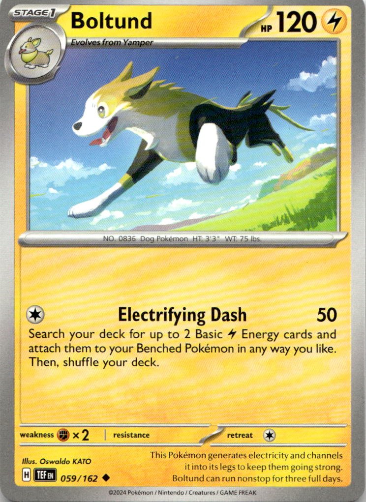 2024 Pokemon Scarlet And Violet Boltund graded slab