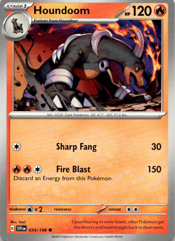 Houndoom graded slab