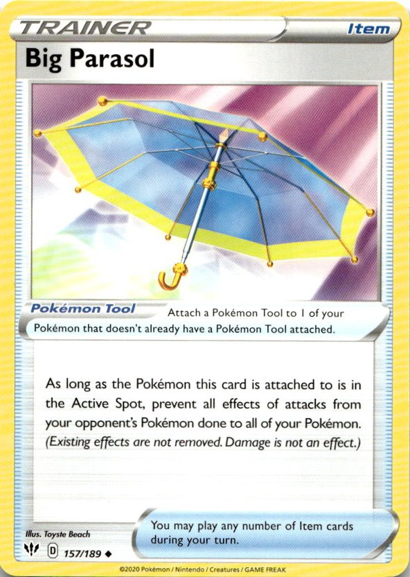 2020 Pokemon Sword And Shield Big Parasol graded slab