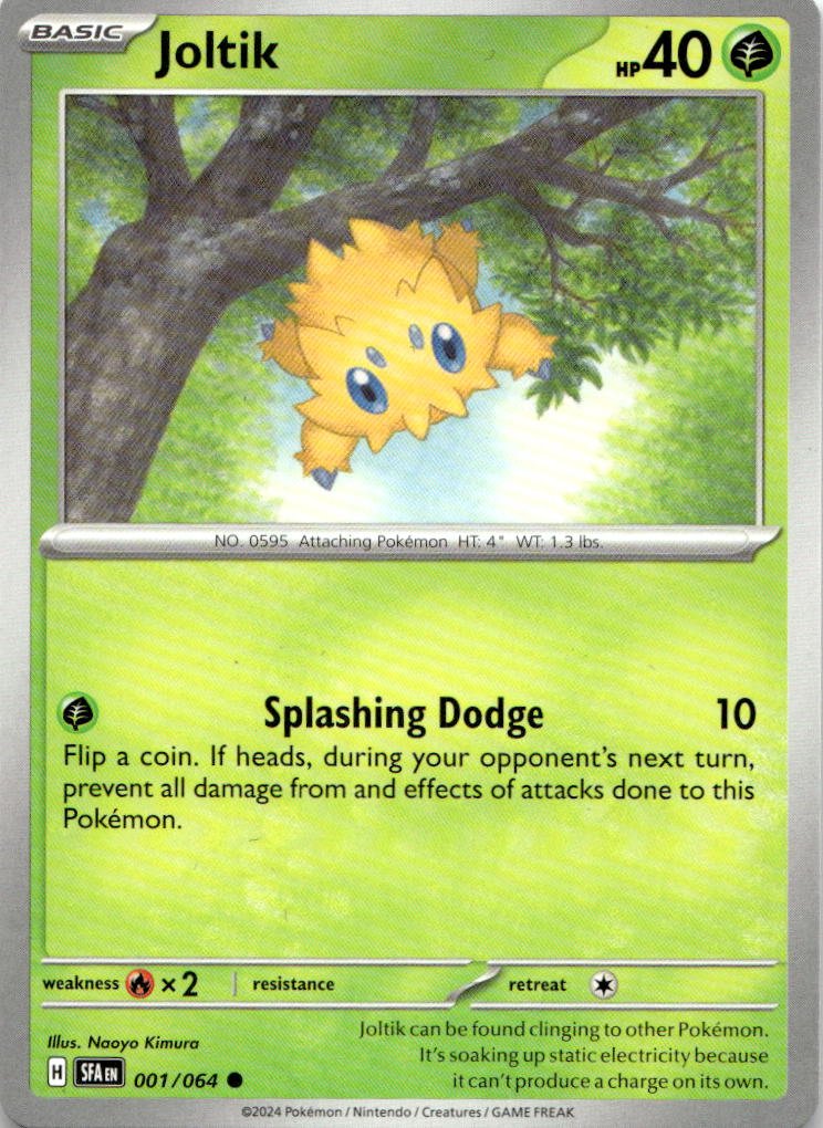 2024 Pokemon Scarlet And Violet Joltik graded slab