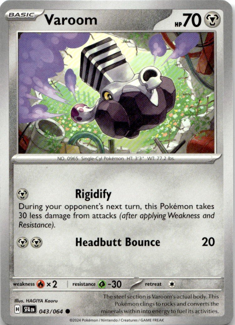 2024 Pokemon Scarlet And Violet Varoom graded slab