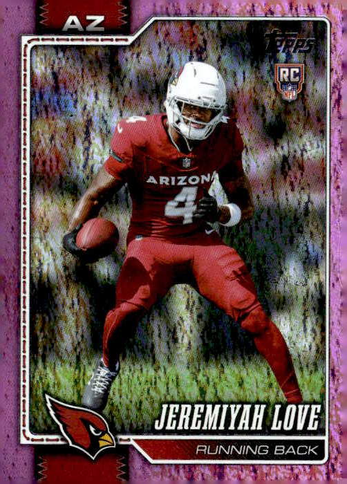 2026 Topps Jeremiyah Love graded slab