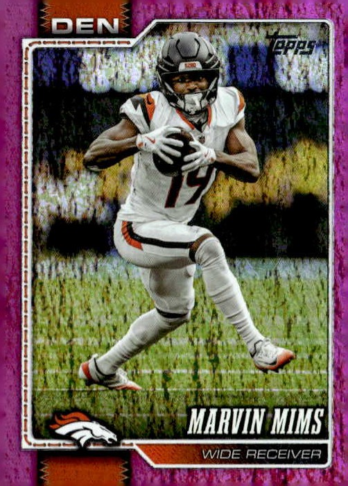 2026 Topps Marvin Mims graded slab