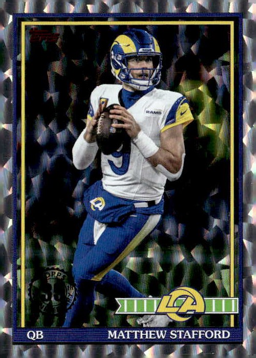 2026 Topps Matthew Stafford graded slab