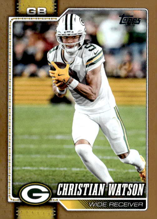 2026 Topps Christian Watson graded slab