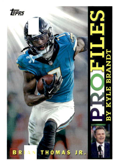 2026 Topps Brian Thomas Jr. graded slab