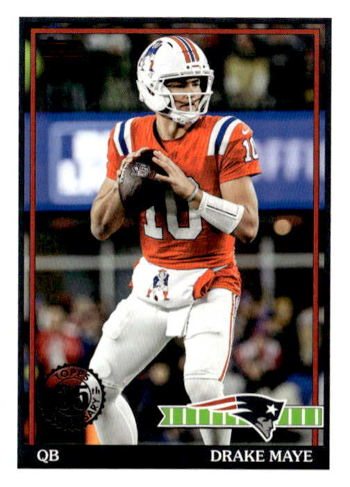 2026 Topps Drake Maye graded slab
