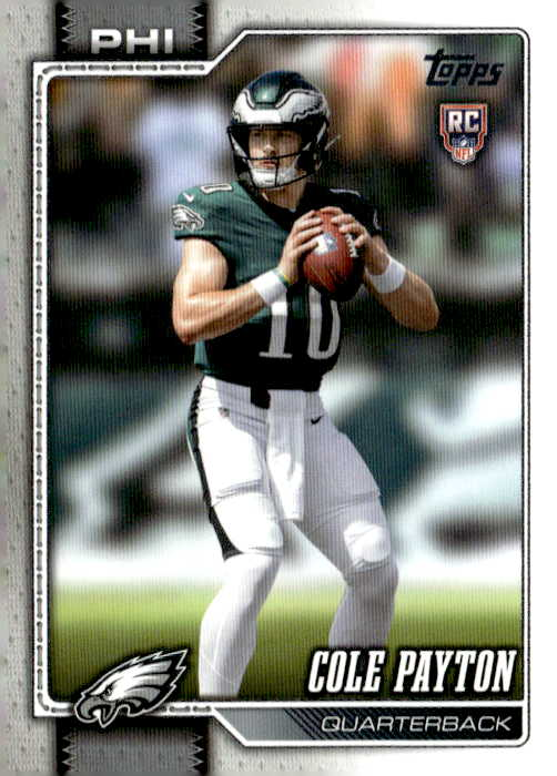 Cole Payton graded slab