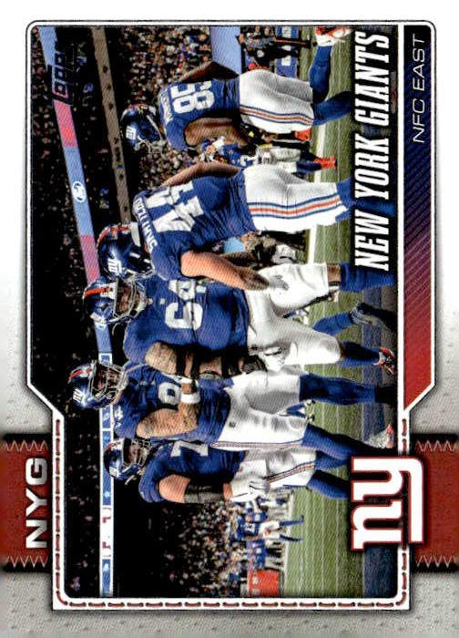New York Giants graded slab