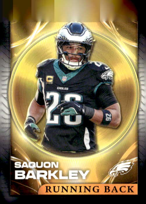 2026 Topps Saquon Barkley graded slab