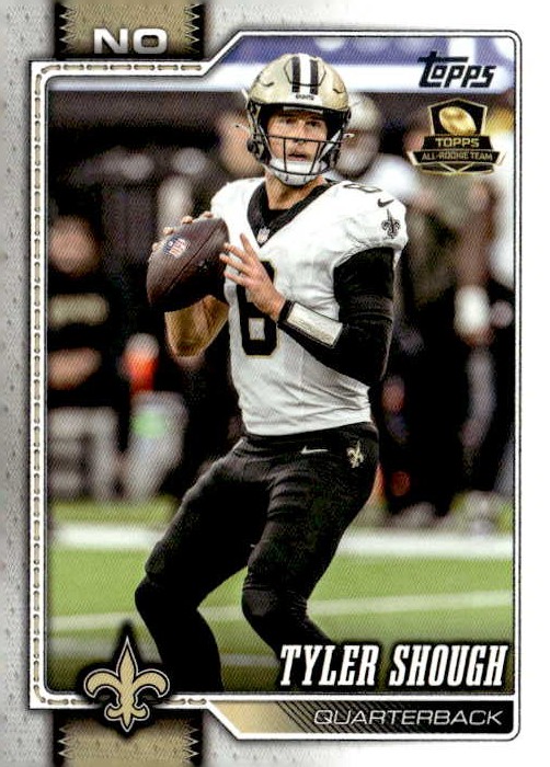 2026 Topps Tyler Shough graded slab