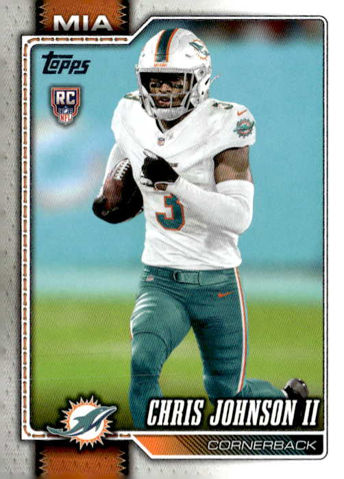 2026 Topps Chris Johnson II graded slab