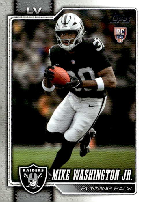 2026 Topps Mike Washington Jr. graded slab