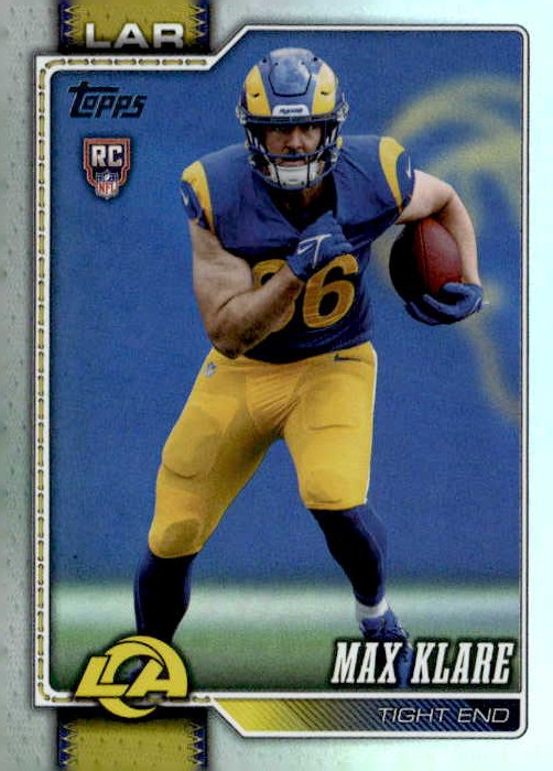 2026 Topps Max Klare graded slab