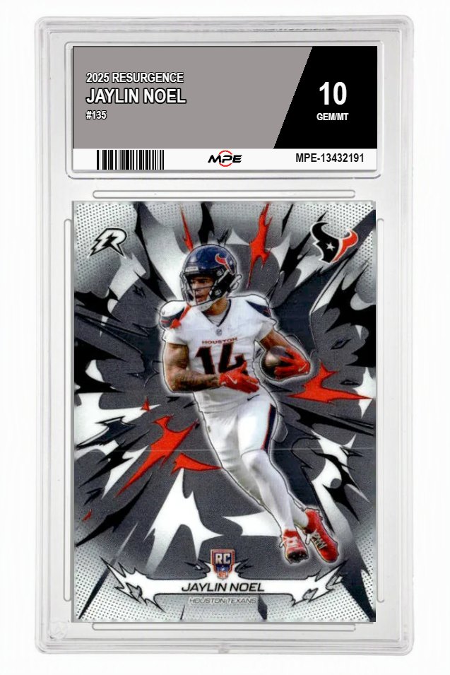 2025 RESURGENCE #135 JAYLIN NOEL MPE 10 GEM/MT — graded card auctioned from the MPE vault