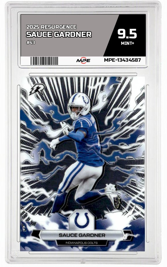 2025 RESURGENCE #43 SAUCE GARDNER MPE 9.5 MINT+ — graded card auctioned from the MPE vault