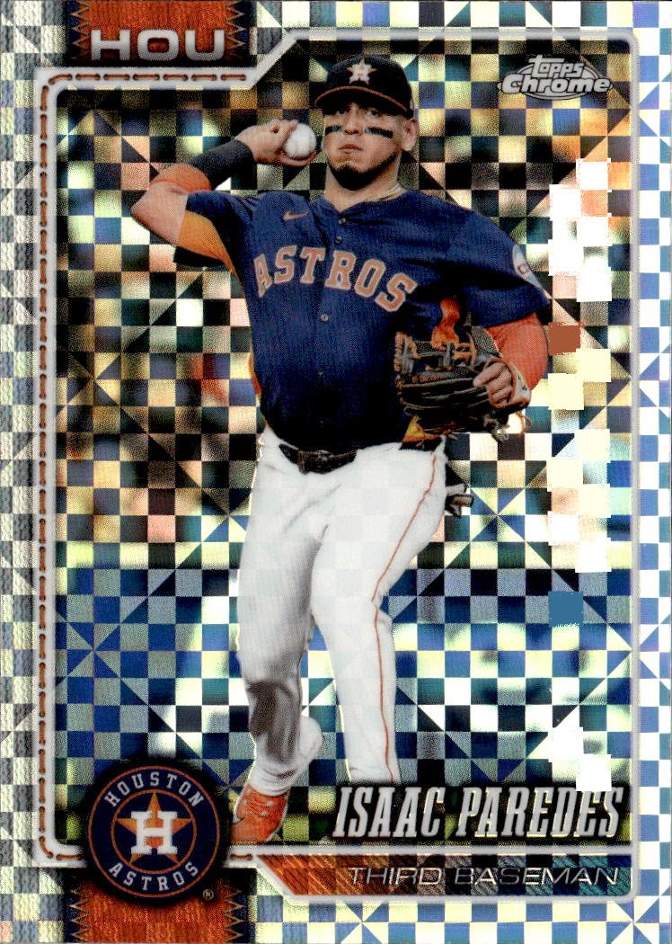 2026 Topps Chrome Isaac Paredes graded slab