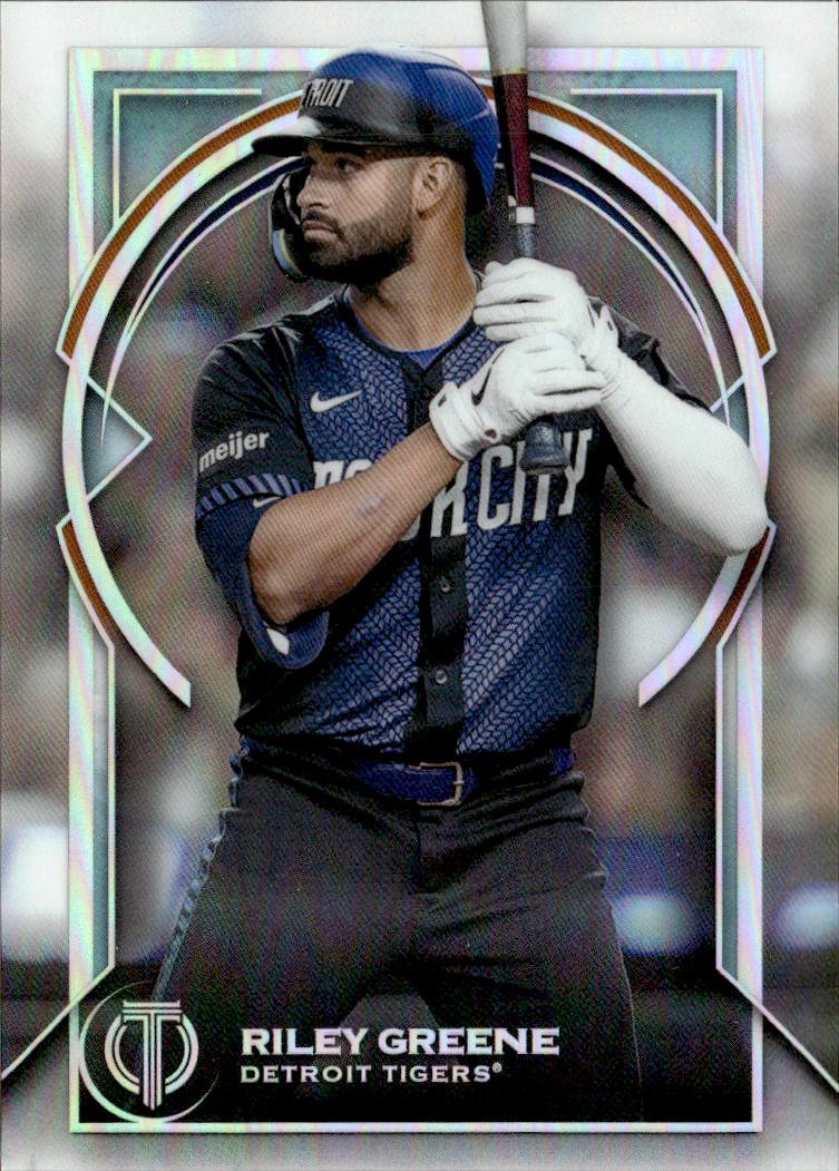 2025 Topps Tribute Riley Greene graded slab