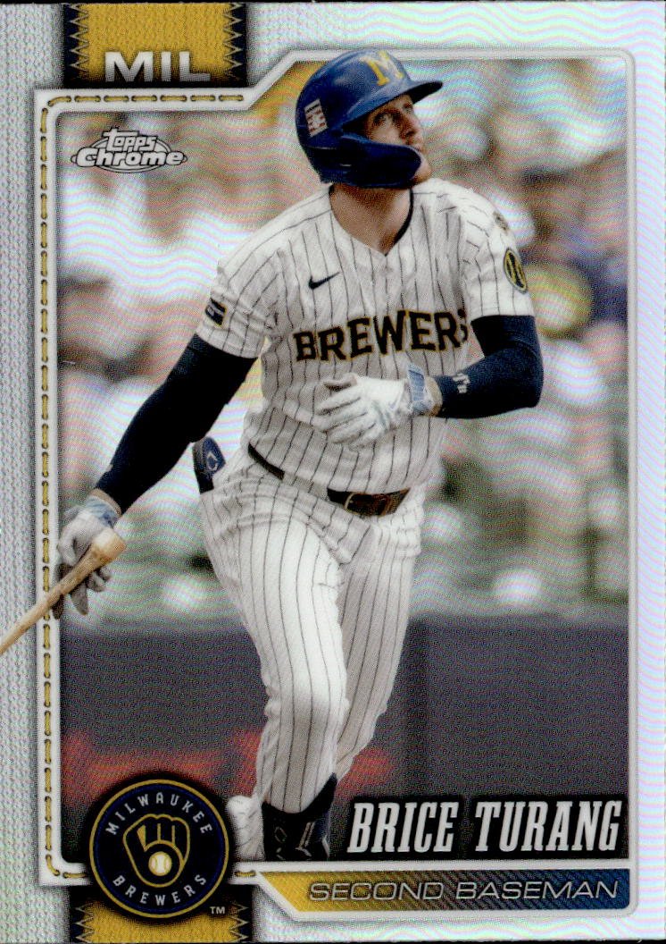 2026 Topps Chrome Brice Turang graded slab