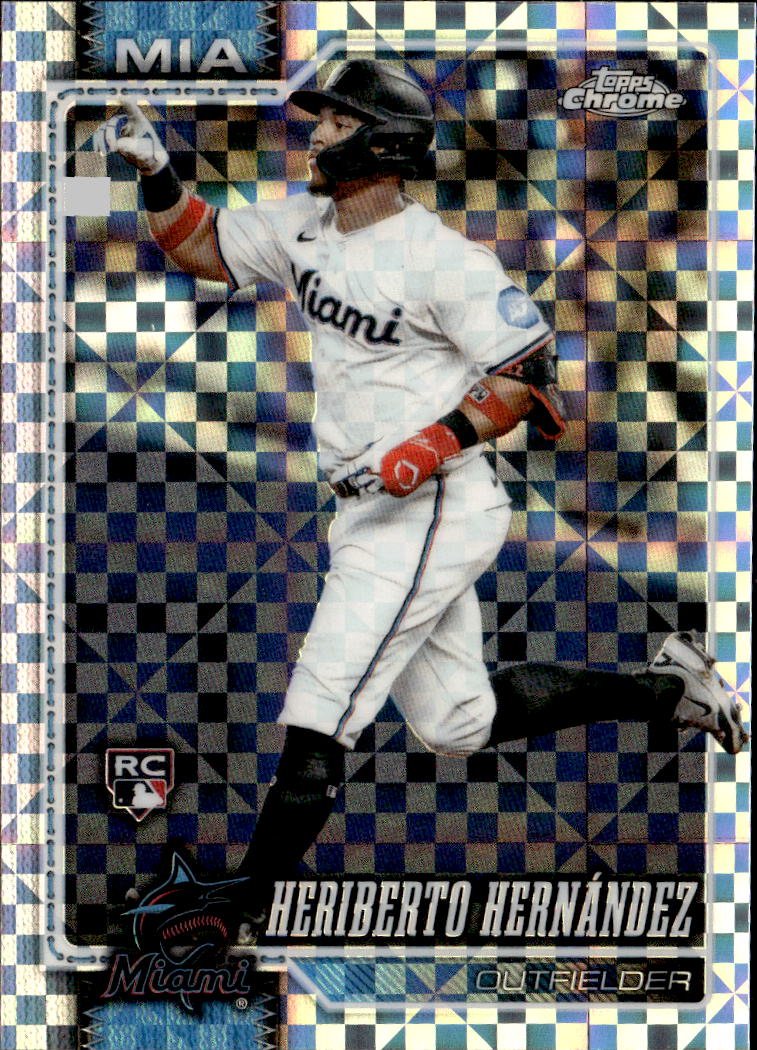 2026 Topps Chrome Heriberto Hernadez graded slab