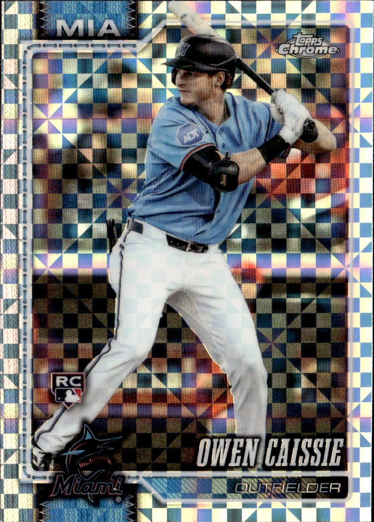 2026 Topps Chrome Owen Caissie graded slab
