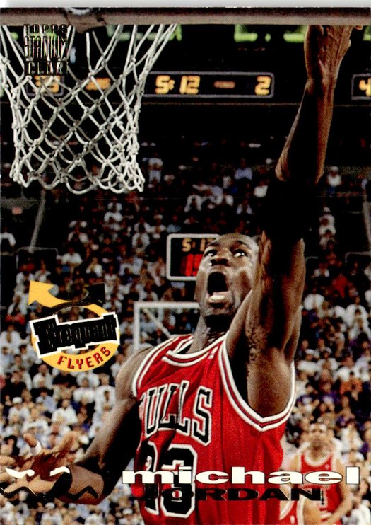 1993 Stadium Club Michael Jordan graded slab
