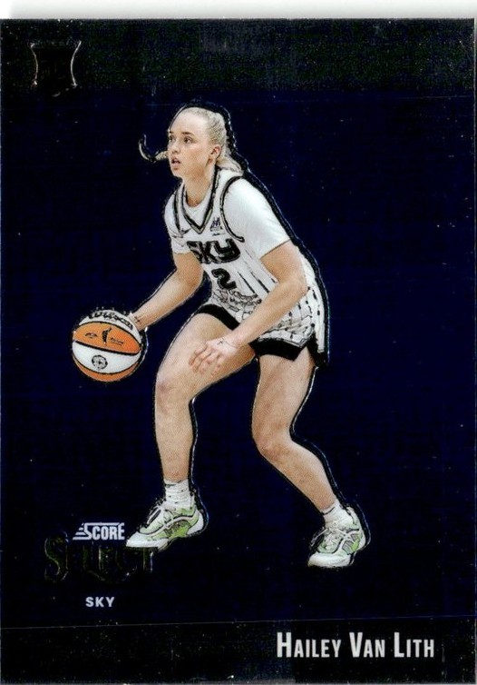 2025 Select Wnba Hailey Van Lith graded slab