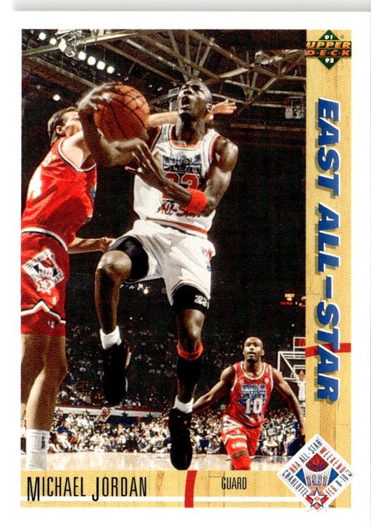 1991 Upper Deck Michael Jordan graded slab