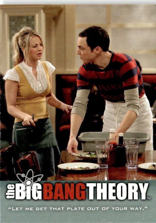 2012 The Big Bang Theory Penny & Sheldon graded slab