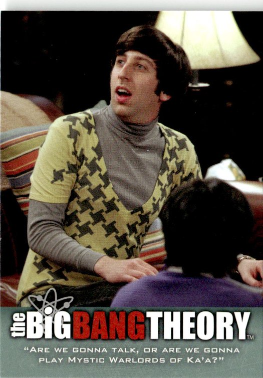 2012 The Big Bang Theory Howard graded slab