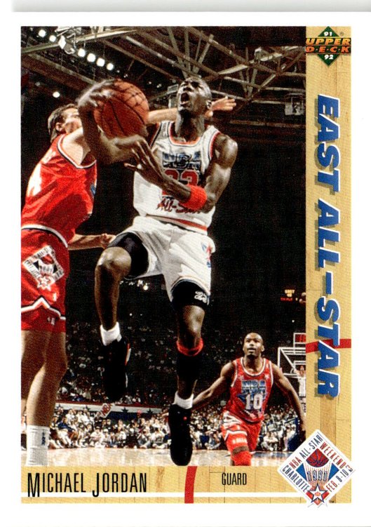 1991 Upper Deck Michael Jordan graded slab