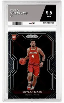 2020 PRIZM #255 SKYLAR MAYS MPE 9.5 MINT+ — graded card up for auction