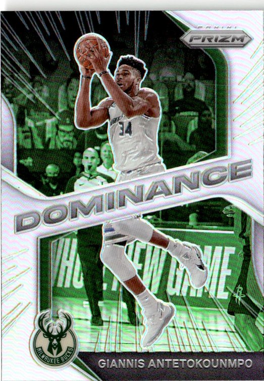 2020 Prizm Giannis Antetokounmpo graded slab