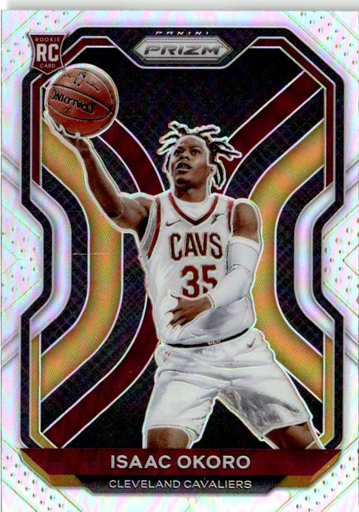 2020 Prizm Isaac Okoro graded slab