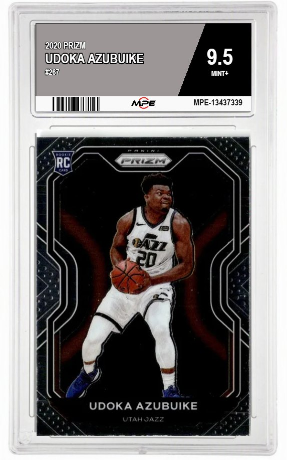 2020 PRIZM #267 UDOKA AZUBUIKE MPE 9.5 MINT+ — graded card auctioned from the MPE vault