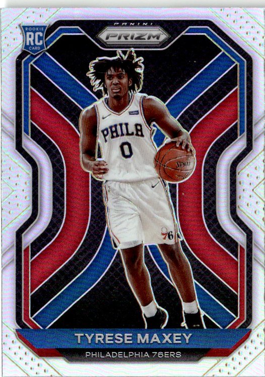 2020 Prizm Tyrese Maxey graded slab