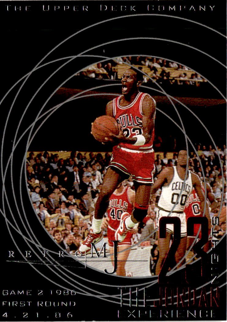 1998 UD Mj Career Coll. Michael Jordan graded slab