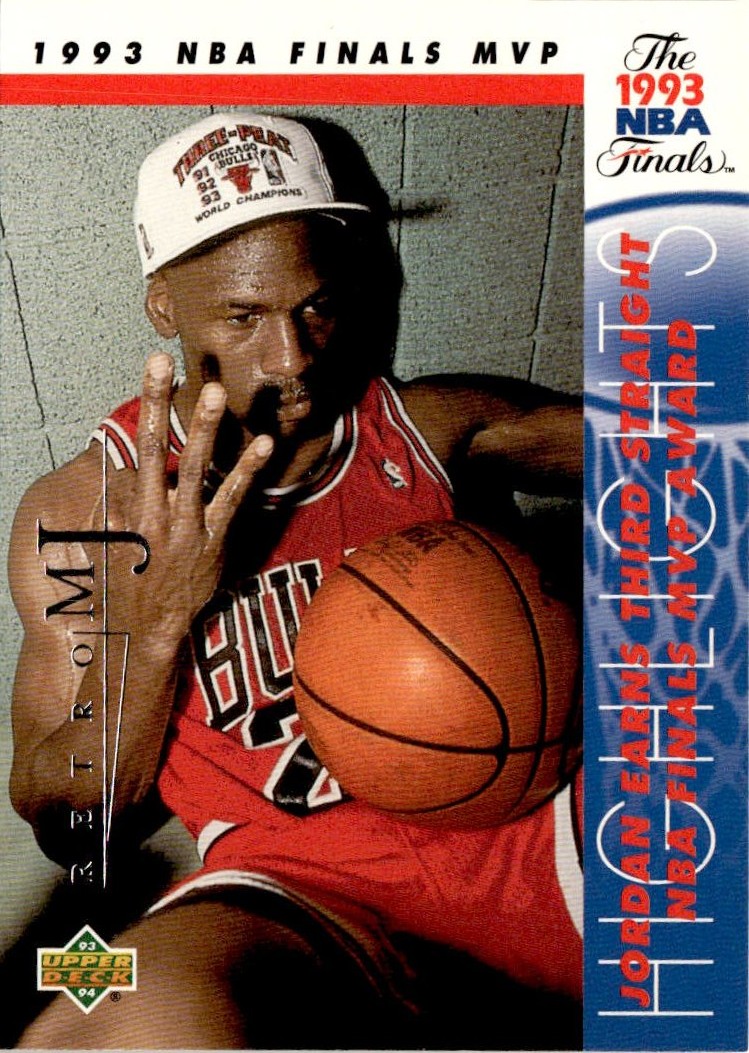 1998 UD Mj Career Coll. Michael Jordan graded slab