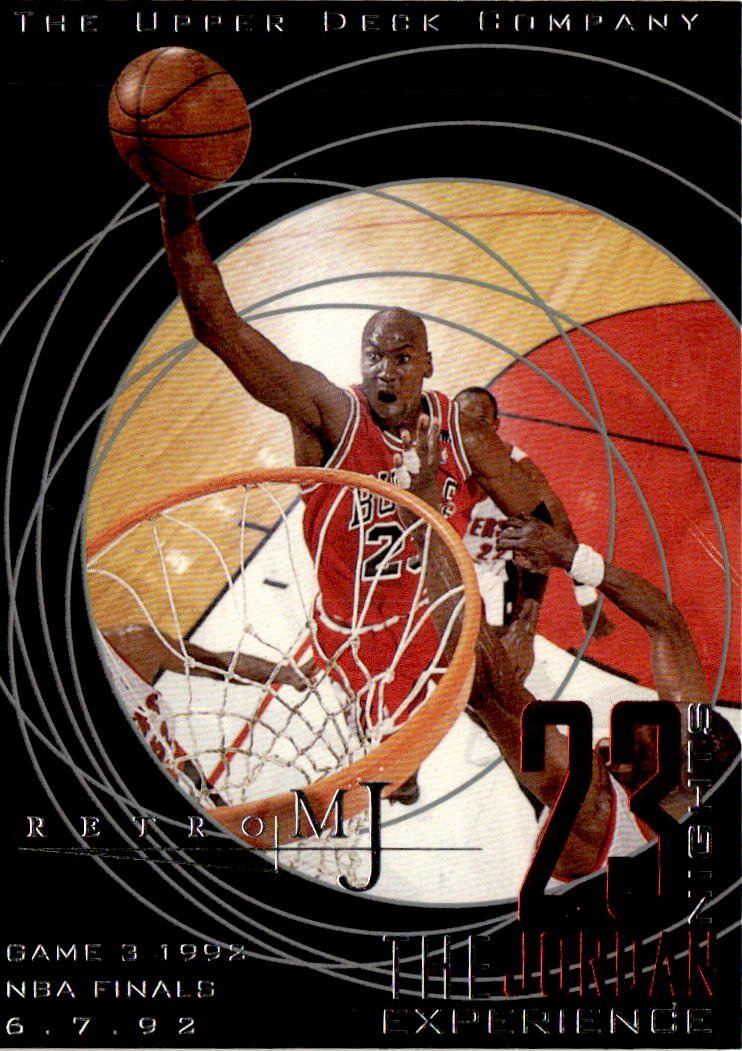 1998 UD Mj Career Coll. Michael Jordan graded slab